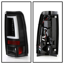 Load image into Gallery viewer, Spyder 99-02 GM Silverado (Does Not Fit Stepside) LED Tail Lights -All Black ALT-YD-CS99V2-LED-BKV2 5085870