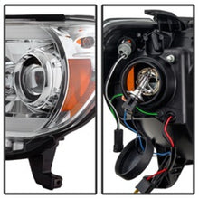 Load image into Gallery viewer, Spyder Toyota Tacoma 12-16 Projector Headlights Light Bar DRL Chrome PRO-YD-TT12-LBDRL-C 5081704