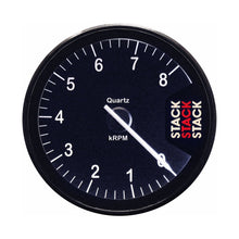 Load image into Gallery viewer, Autometer Stack Clubman Tachometer 80mm 0-8K RPM - Black ST200-08