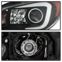 Load image into Gallery viewer, Spyder Subaru WRX 2006-2007 Projector Headlights - Halogen Only - Black PRO-YD-SWRX06-LBDRL-BK 5083920