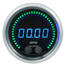 Load image into Gallery viewer, Autometer 85.7mm Black 0-16K RPM Tachometer Cobalt Elite Digital Gauge 6798-CB