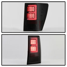 Load image into Gallery viewer, Spyder 07-10 Jeep Grand Cherokee Light Bar LED Tail Lights - Black Smoke ALT-YD-JGC07V2-LB-BSM 5086662