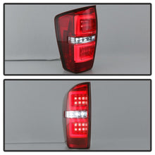 Load image into Gallery viewer, Spyder 16-17 Toyota Tacoma LED Tail Lights - Red Clear (ALT-YD-TT16-LED-RC) 5085757