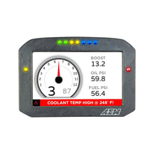 Load image into Gallery viewer, AEM CD-7 Carbon Flush Digital Dash Display