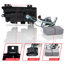 Load image into Gallery viewer, ANZO 18-19 Jeep Wrangler JL Halogen Chrome Clear w/ Sequential Signal 511083