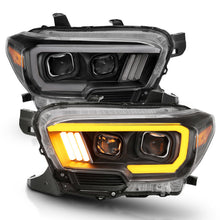Load image into Gallery viewer, Anzo Toyota Tacoma '16-18 Projector Plank Style Switchback H.L Black Amber