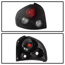Load image into Gallery viewer, Spyder Hyundai Santa Fe 01-06 (01-04 Model use 3 Bulbs only)Euro Tail Lights Blk ALT-YD-HYSF01-BK 5005359