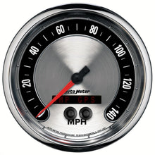 Load image into Gallery viewer, Autometer American Muscle 5in 140 MPH GPS Electric Programmable Speedometer 1281
