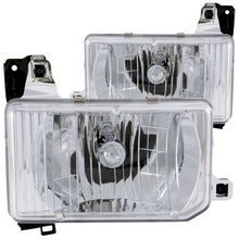 Load image into Gallery viewer, Anzo 1988-1989 Nissan Hardbody Crystal Headlights Chrome
