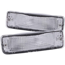 Load image into Gallery viewer, Anzo 1989-1995 Toyota Pickup Euro Parking Lights Chrome w/ Amber Reflector