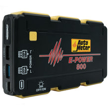 Load image into Gallery viewer, Autometer Jump Starter 12V Emergency Battery Pack 800A Peak/2220 MAH EP-800
