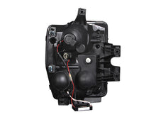 Load image into Gallery viewer, Anzo 2008-2010 Ford F-250 Projector Headlights w/ Halo Black (CCFL)