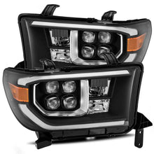 Load image into Gallery viewer, AlphaRex 07-13 Toyota Tundra NOVA LED Proj Headlights Black w/ Activ Light/Seq Signal/DRL 880774 *Discontinued