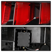 Load image into Gallery viewer, Spyder 10-12 Ford Mustang Red Light Bar LED Sequential Tail Lights - Blk ALT-YD-FM10-RBLED-BK 5085092
