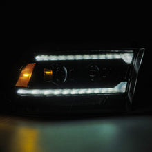 Load image into Gallery viewer, AlphaRex 09-18 Ram 2500 LUXX LED Proj Headlight Plank Style Alpha Blk w/Activ Light/Seq Signal/DRL 880560 *Discontinued