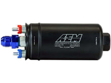Load image into Gallery viewer, AEM Electronics 380lph Inline High Flow Fuel Pump