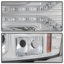 Load image into Gallery viewer, Spyder Chevy Silverado 1500 07-13 V2 Projector Headlights - LED DRL - Chrome PRO-YD-CS07V2-DRL-C 5083586