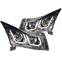 Load image into Gallery viewer, Anzo 2011-2015 Chevrolet Cruze Projector Headlights w/ U-Bar Black