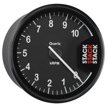 Load image into Gallery viewer, Autometer Stack Clubman Tachometer 80mm 0-10K RPM - Black ST200-010
