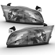 Load image into Gallery viewer, ANZO 1997-1999 Toyota Camry Crystal Headlight Chrome Amber(OE) 121555