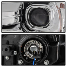 Load image into Gallery viewer, Spyder 09-16 Dodge Ram 1500 Ver 2 Proj Headlight - Light Bar Turn Signal - Chro - PRO-YD-DR09V2-SB-C 5086259