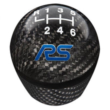 Load image into Gallery viewer, Ford Performance Parts Ford Racing Focus RS Black Carbon Fiber Shift Knob 6 Speed