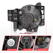 Load image into Gallery viewer, Anzo 2007-2013 Toyota Fj Cruiser Projector Headlights w/ Halo Chrome