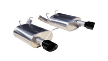 Load image into Gallery viewer, Corsa Performance 11-13 Ford Mustang 3.7L V6 Black Sport Axle-Back Dual Rear Exhaust