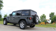 Load image into Gallery viewer, Corsa 18+ Jeep Wrangler JL 2.5in Dual Rear Turn Down Exit Black Touring Axle-Back Exhaust 21015BLK