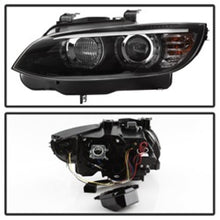 Load image into Gallery viewer, Spyder 08-10 BMW F92 3 Series Projector Headlights - LED DRL - Black (PRO-YD-BMWE9208-DRL-BK) 5085184