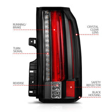 Load image into Gallery viewer, Anzo GMC Yukon / XL / Denali 15-18 L.E.D Tail Lights Black