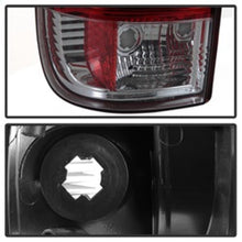 Load image into Gallery viewer, Spyder 08-16 Ford Super Duty F-250 V3 Light Bar LED Tail Lights - Red Clear (ALT-YD-FS07V3-LBLED-RC) 5084736