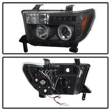 Load image into Gallery viewer, Spyder Toyota Tundra 07-133 Projector Headlights LED Halo LED Blk PRO-YD-TTU07-HL-BK 5012029