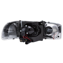 Load image into Gallery viewer, Anzo 1999-2006 Gmc Sierra 1500 Projector Headlights w/ U-Bar Chrome