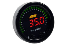 Load image into Gallery viewer, AEM X-Series Tru-Boost Controller Gauge w/ Boost Control Solenoid 80PSIg Internal MAP Sensor 30-0352