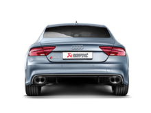 Load image into Gallery viewer, Akrapovic 14-17 Audi RS7 Sportback (C7) Evolution Line Cat Back (Titanium) w/ Carbon Tips S-AU/TI/4H