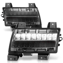 Load image into Gallery viewer, ANZO 2018-2021 Jeep Wrangler LED Side Markers Chrome Housing Smoke Lens w/ Seq. Signal Sport Bulb 511085