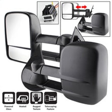 Load image into Gallery viewer, SPYDER Xtune Chevy Silverado 07-12 L&amp;R Manual Extendable Power Heated Adjust Mirror MIR-CSIL07-PW-SET 9935701