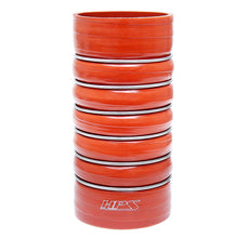 Load image into Gallery viewer, HPS Performance Products HPS 3-1/2" ID, Silicone Charge Air Cooler CAC Hose Double Hump Coupler Bellow Hot Side, Ultra High Temp 4-ply Aramid Reinforced