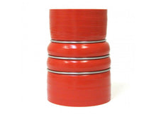 Load image into Gallery viewer, HPS 5" - 6" ID, 8" Length, Silicone Charge Air Cooler CAC Hose Double Hump Reducer Coupler Bellow Hot Side, Ultra High Temp 6-ply Aramid Reinforced, 127mm - 152mm ID