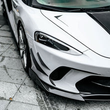Load image into Gallery viewer, PRO Style Dry Carbon Fiber Front Bumper Splitters for McLaren GT
