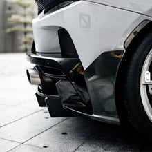 Load image into Gallery viewer, MWD Style Carbon Fiber Rear Diffuser Spats Canards for McLaren GT