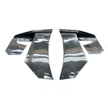 Load image into Gallery viewer, MWD Style Carbon Fiber Rear Diffuser Spats Canards for McLaren GT