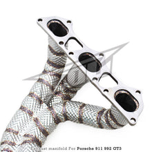 Load image into Gallery viewer, Catless Exhaust Manifold Downpipe for Porsche 992 992.1 992.2 GT3 RS GT3RS 4.0