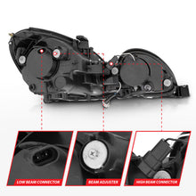 Load image into Gallery viewer, Anzo 1998-2005 Lexus Gs300 Projector Headlights w/ Halo Black
