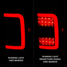 Load image into Gallery viewer, ANZO 01-11 Ford Ranger LED Taillights - Black Housing w/ Smoke Lens &amp; Light Bar 311391