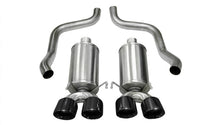 Load image into Gallery viewer, Corsa Performance 05-08 Chevrolet Corvette C6 6.0L V8 Black Xtreme Axle-Back Exhaust