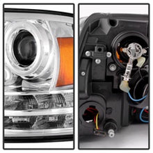 Load image into Gallery viewer, Spyder Dodge Ram 09-12 Projector Headlights Light Bar DRL Chrome PRO-YD-DR09-LBDRL-C 5080998