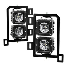 Load image into Gallery viewer, Spyder Dodge Ram 2013-2018 1500 Only Full LED Fog Lights W/Bracket and Universial Switch- Clear 9045424