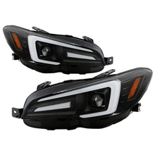 Load image into Gallery viewer, Spyder Subaru Impreza WRX 15-20 LED High-Power LED Headlights-Black PRO-YD-SWRX15LEDAP-SBSEQ-BK 5088109